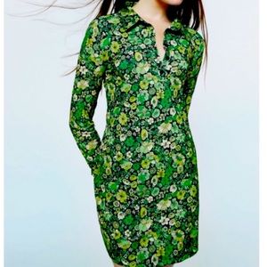 Floral Green Dress